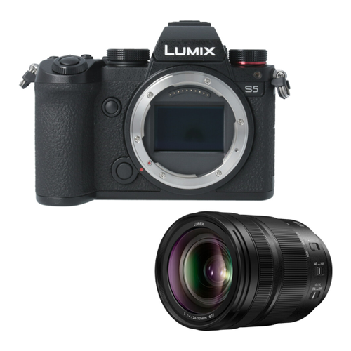 Bild von Panasonic Lumix DC-S5 Kit 24-105 mm - Die ideale Kamera für Fotografen