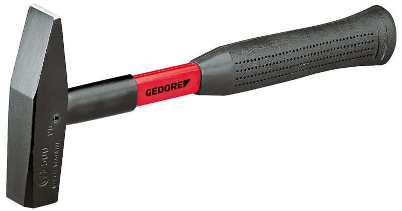 Bild von Gedore, Hammer, 500 F-500 Schlosserhammer mit Fiberglasstiel, 500 g (770 g)