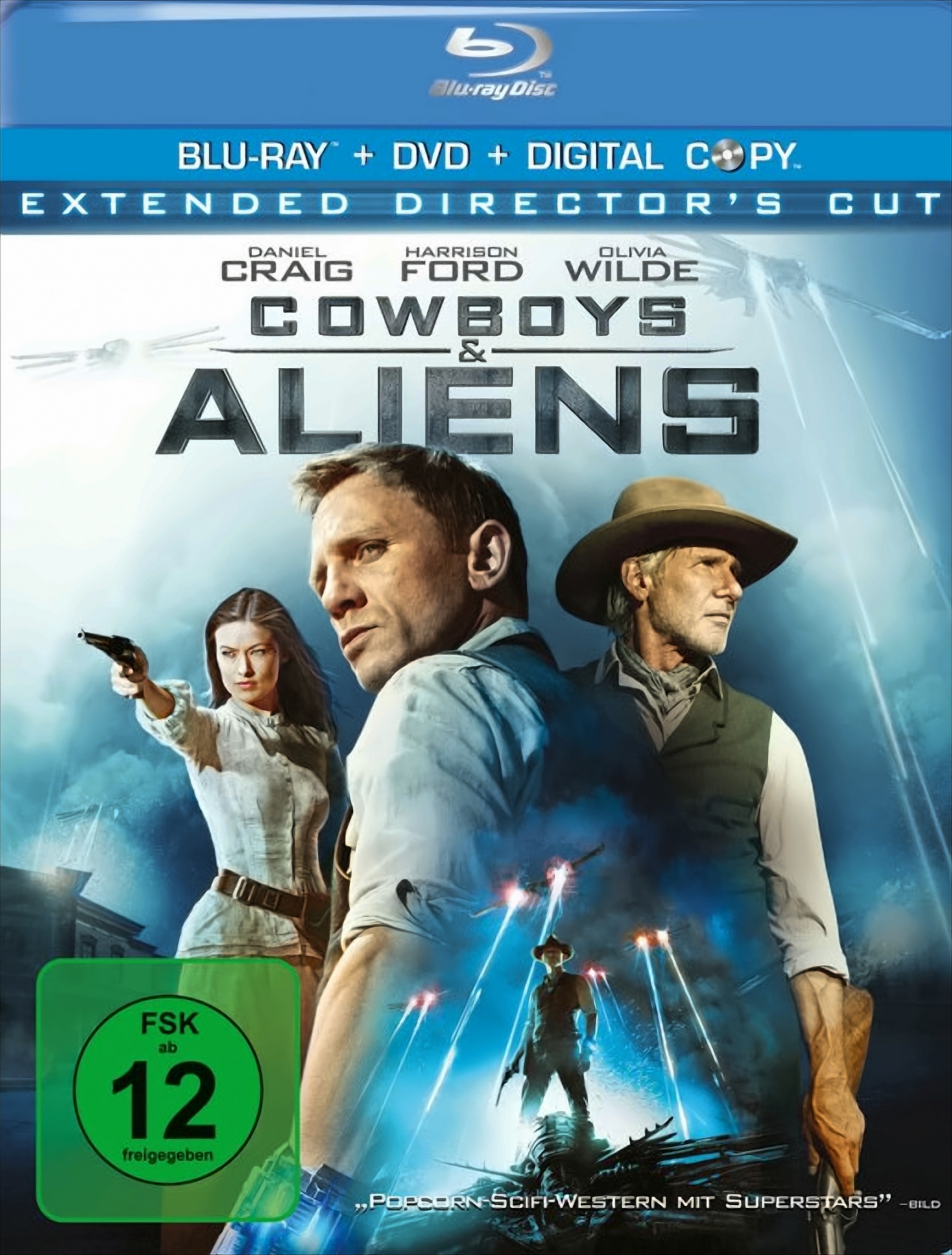 Bild von Cowboys & Aliens (Extended Director's Cut, + DVD, inkl. Digital Copy)