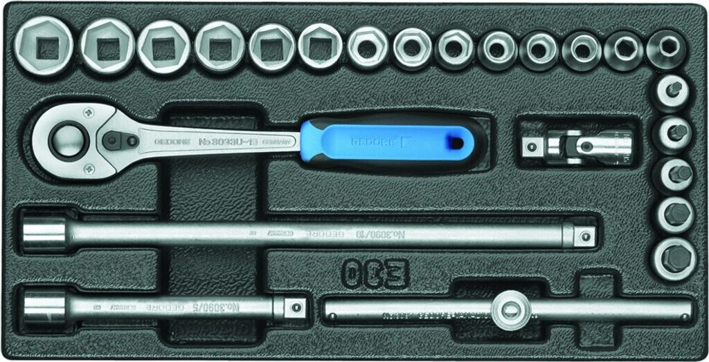 Bild von Gedore 5621220 1500 E-30L Werkzeugeinlage (L x B x H) 158 x 310 x 42mm