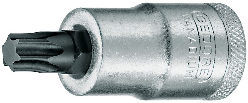 Bild von GEDORE 1/2 Zoll Innen-TORX Steckschlüsseleinsatz Größe: T 50 Länge: 55,0 mm