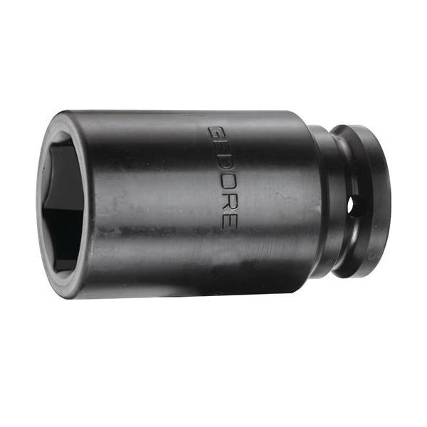Bild von Gedore, Steckschlüssel + Stecknuss, K 21 L 30 Kraftschraubereinsatz 1" lang 6-kant 30 mm (30 mm)