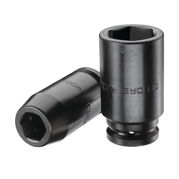 Bild von Gedore, Steckschlüssel + Stecknuss, K 32 L 24 Kraftschraubereinsatz 3/4" lang 6-kant 24 mm (24 mm)