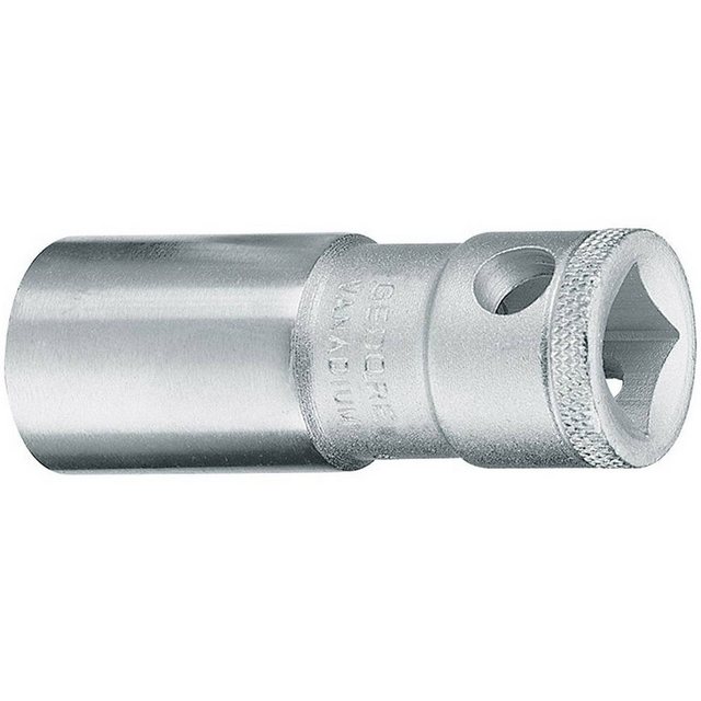 Bild von Gedore, Steckschlüssel + Stecknuss, 53 Zündkerzeneinsatz mit Haltefeder 16 mm 3/8" (16 mm)