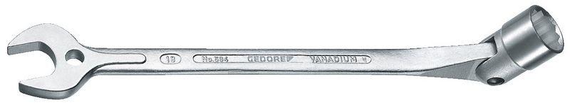 Bild von Gedore, Schraubenschlüssel, 534 18 GEDORE MaulSteckschlüssel UDProfil (18 mm)