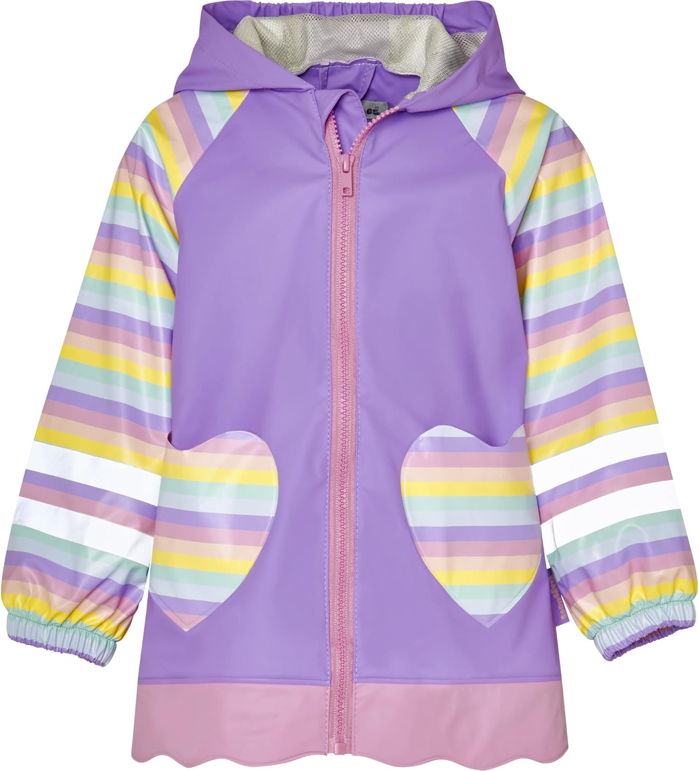Bild von Playshoes Regenjacke Unisex Kinder Wind- und wasserdicht Regenmantel Regenbekleidung, Einhorn, 98
