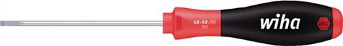 Bild von Wiha Schraubendreher SoftFinish® Schlitz mit Rundklinge für tiefliegende Schrauben (00700) 5,5 mm x 150 mm