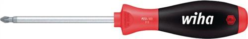 Bild von Schraubendreher PZD Gr. 0x3x60mm Ges.-L.164mm Rundklinge Mehrkomp.-Griff SoftFi.