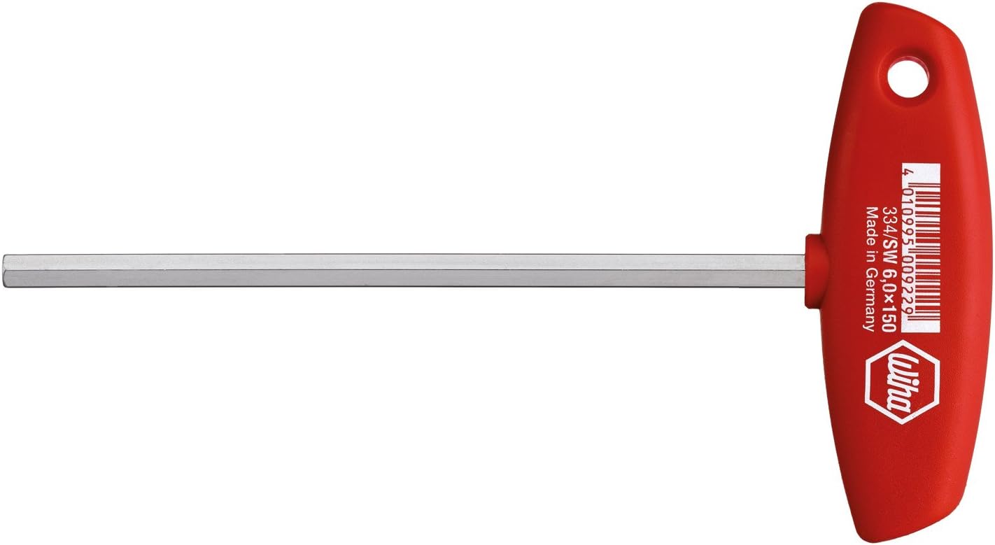 Bild von Wiha Werkstatt Innen-Sechskantschraubendreher Schlüsselweite (Metrisch): 10mm Klingenlänge: 100mm