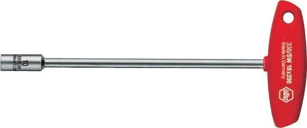 Bild von Wiha Werkstatt Steckschlüssel-Schraubendreher Schlüsselweite (Metrisch): 9mm Klingenlänge: 200mm