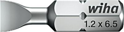 Bild von Wiha, Bits, Bit Standard 25 mm Schlitz 1/4" (01623) 4,5 (25mm)