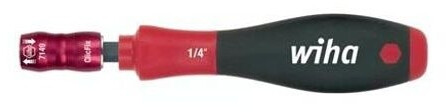Bild von Wiha Bit-Schraubendreher Bithalter mit Handgriff, Schnellwechselhalter, Mehrkomponentengriff, Schnellwechselfutter