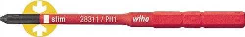 Bild von Wiha Werkstatt Kreuzschlitz Phillips Wechselklinge SoftFinish electric PH 2 75 mm Passend für Torque (34584)