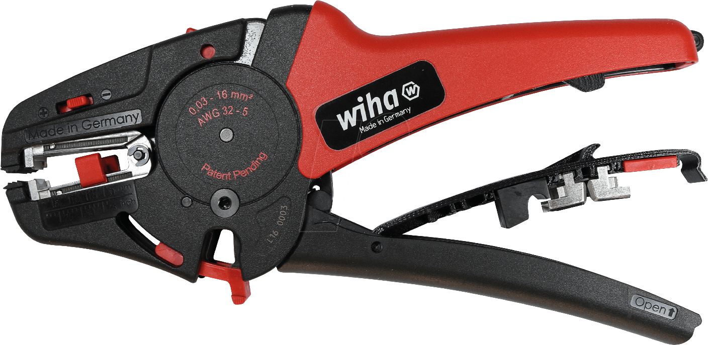 Bild von Wiha Abisolierzange Wiha 42062 Abisolierwerkzeug 0.03 bis 16 mm² 5 bis 32