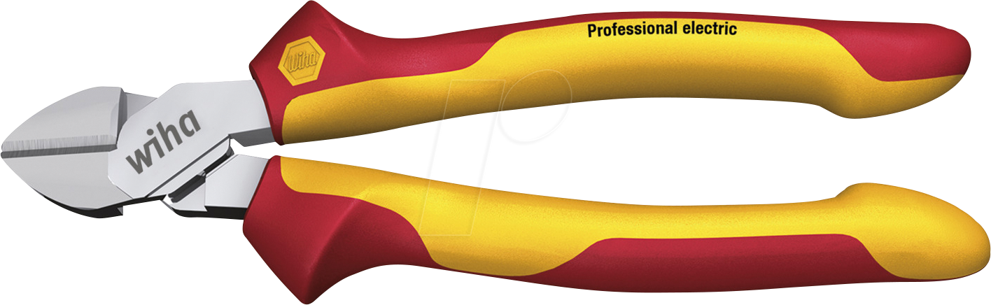 Bild von Wiha Seitenschneider Professional electric mit DynamicJoint® 180 mm I vde Kabelschneider I Universalschneider für Elektriker (43463)