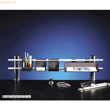 Bild von Hansa, Zubehör Büromöbel, Ablage-Rail Top-Rail-Set 100cm