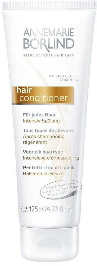 Bild von ANNEMARIE BÖRLIND SEIDE NATURAL HAIR CARE Intensiv-Spülung (125 ml) - Stärkt die Widerstandskraft und Verleiht Geschmeidige Leichtigkeit, Vegan