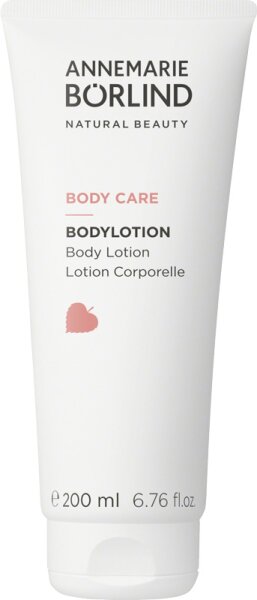 Bild von ANNEMARIE BÖRLIND BODY CARE Bodylotion (200 ml) - Pflege für ein Samtiges Hautgefühl, Mit Bio-Fackellilien-Nektar & Bio-Lindenblütenknospen, Vegan