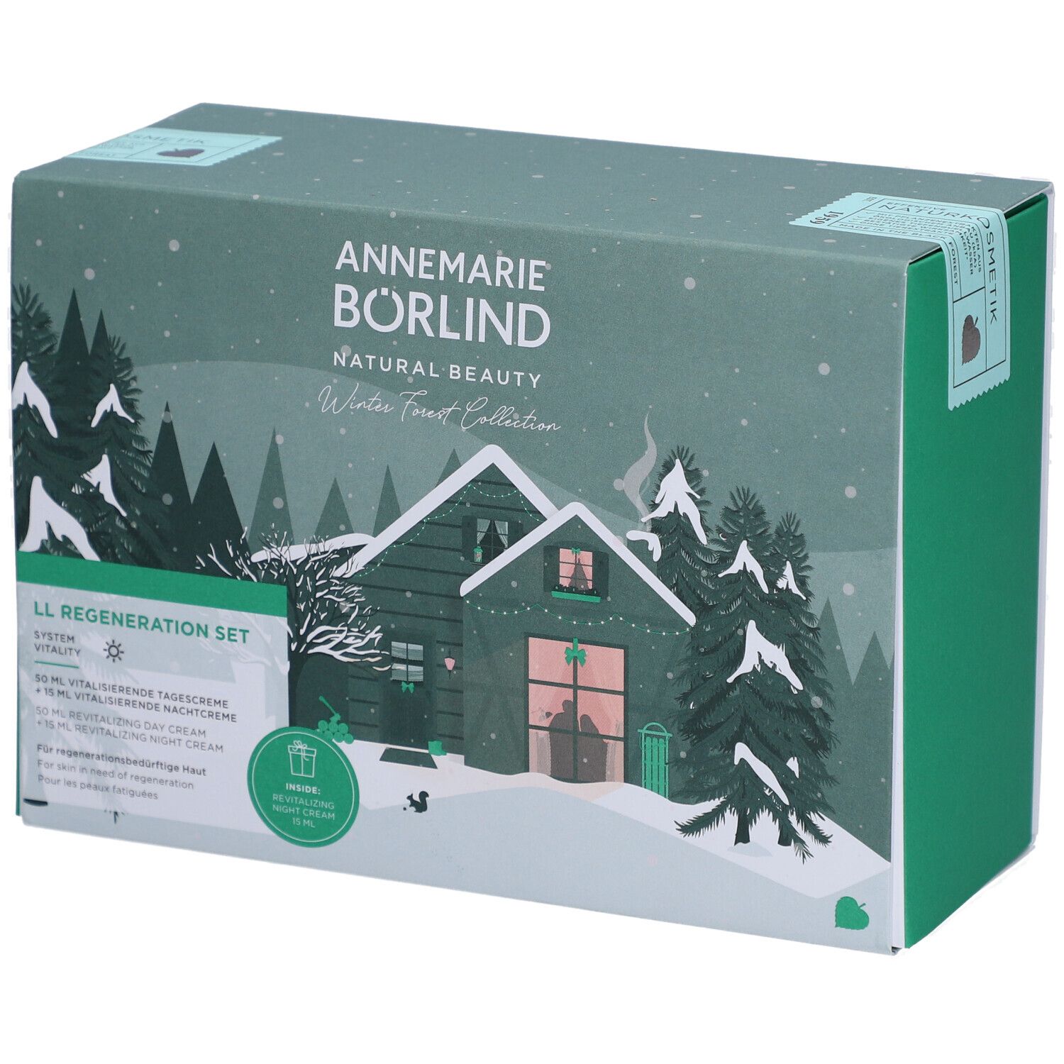 Bild von ANNEMARIE BÖRLIND LL REGENERATION TAGESPFLEGE-SET Winter Forest Collection Gesichtscreme