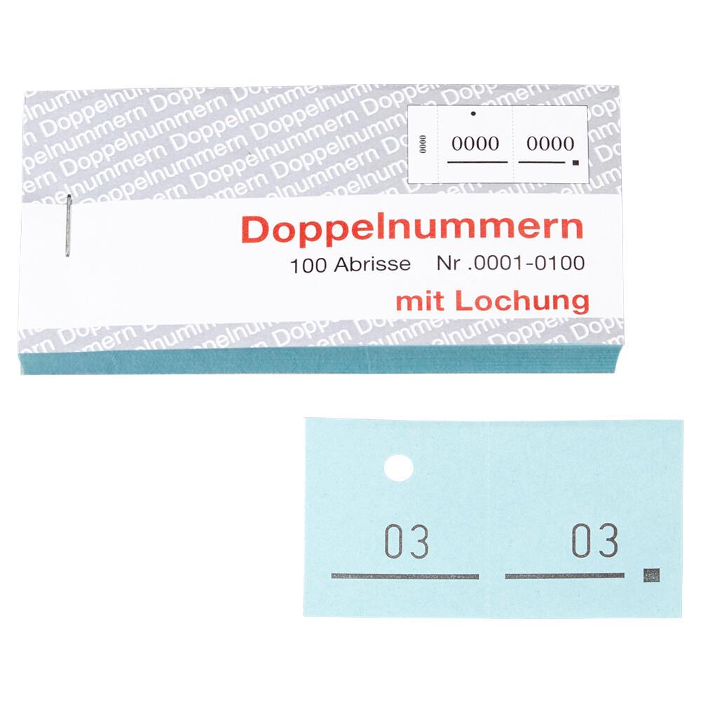Bild von WOLF & APPENZELLER Doppelnummernblöcke 01-100, 101-200, 201-300, 301-400, 401-500