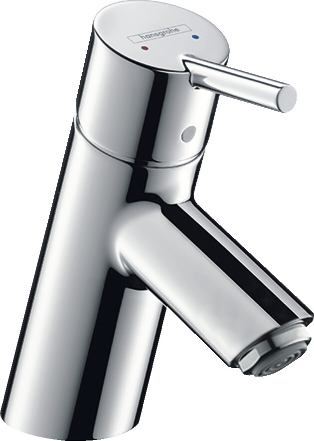 Bild von hansgrohe Talis S Einhebel Waschtischmischer, Zugstangen-Ablaufgarnitur, Ausladung 100mm, 32020000