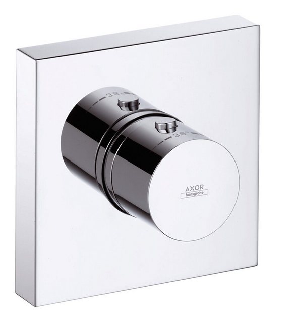 Bild von Hansgrohe 10755000 Fertigmontageset Axor Starck ShowerCollection Unterputz Thermostatbatterie DN 20, chrom