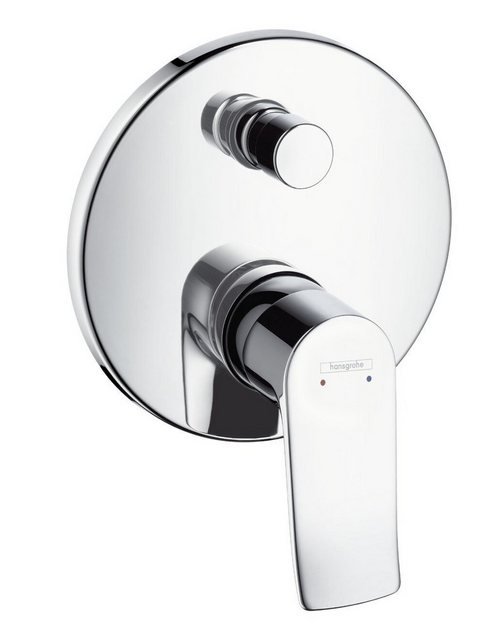 Bild von Hansgrohe Wannenmischer Unterputz Metris Fertigset chrom, 31493000 31493000