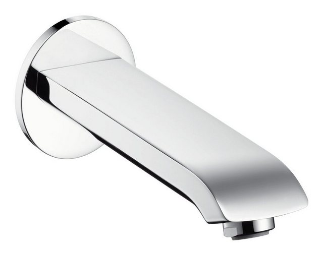 Bild von hansgrohe Metris Wanneneinlauf chrom, Wandmontage, Ausladung 165mm, 31494000