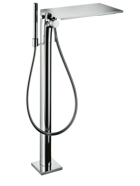 Bild von hansgrohe AXOR Massaud Einhebel Wannenmischer bodenstehend DN 15, 18450300, Farbe: Polished Red Gold