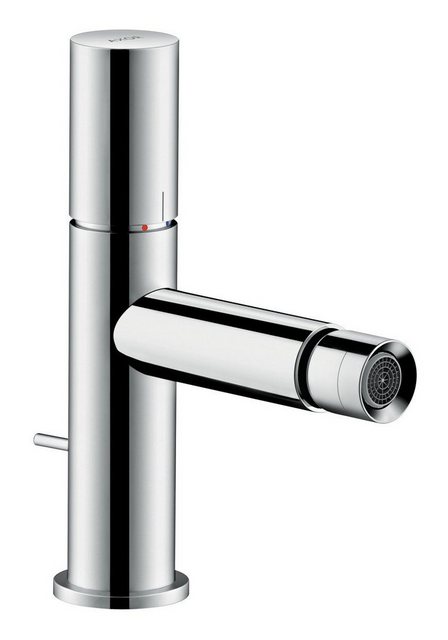 Bild von hansgrohe AXOR Uno Einhebel-Bidetmischer, Zerogriff, Zugstangen-Ablaufgarnitur, Farbe: Chrom