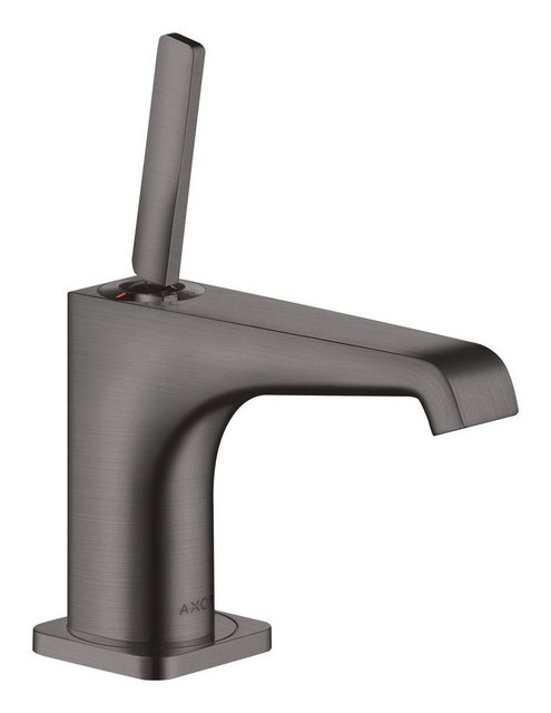 Bild von hansgrohe Axor Citterio E  Einhebel Waschtischmischer 90 ohne Zugstange für Handwaschbecken, Farbe: Brushed Black Chrome
