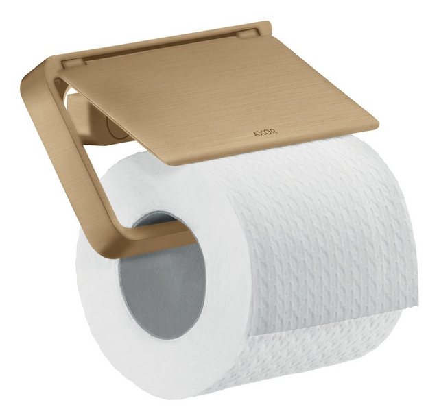 Bild von hansgrohe Toilettenpapierhalter Axor Universal Softsquare, Universal abgerundet Toilettenpapierhalter mit Deckel