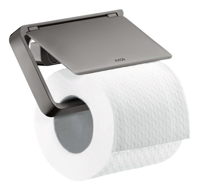 Bild von hansgrohe Toilettenpapierhalter Axor Universal Softsquare, Universal abgerundet Toilettenpapierhalter mit Deckel