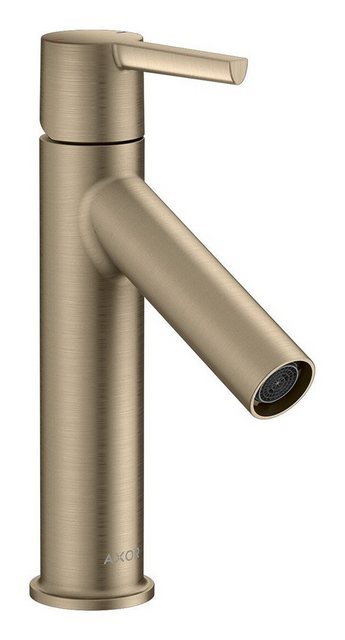 Bild von hansgrohe AXOR Starck Einhebel-Waschtischmischer 100 mit Hebelgriff ohne Zugstange, 10003820, Farbe: Brushed Nickel
