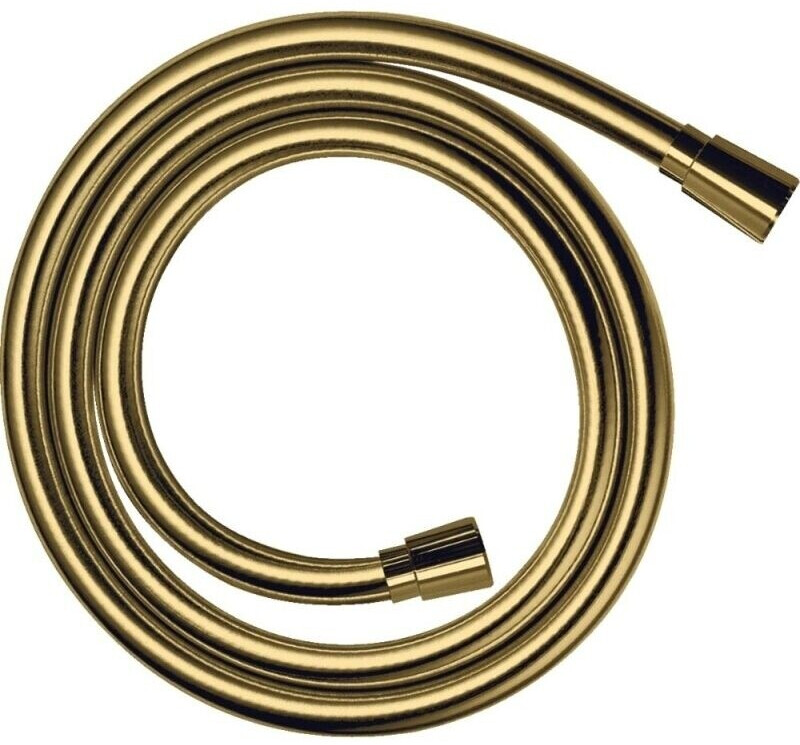 Bild von hansgrohe Isiflex - universal Duschschlauch 1,60m, mit Verdrehschutz, flexibler Brauseschlauch mit Knickschutz, inkl. Dichtungsringe, Polished Gold Optic