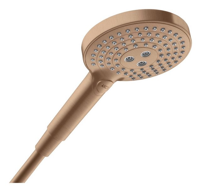 Bild von hansgrohe AXOR ShowerSolutions Handbrause 120 3jet, Farbe: Brushed Red Gold