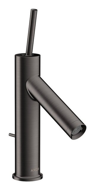 Bild von hansgrohe AXOR Einhebel-Waschtischmischer 90 mit Pingriff und Zugstangen-Ablaufgarnitur, 10111340, Farbe: Brushed Black Chrome