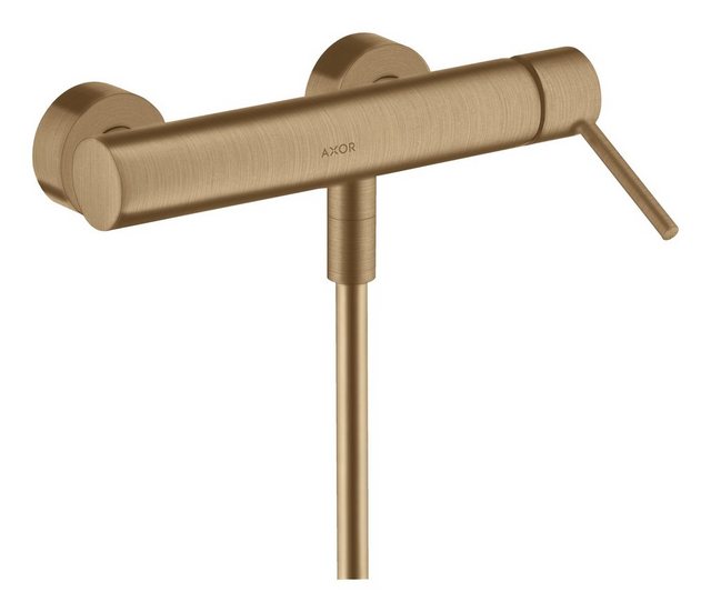 Bild von hansgrohe AXOR Starck Einhebel-Brausemischer Aufputz mit Pingriff, 10611140, Farbe: Brushed Bronze