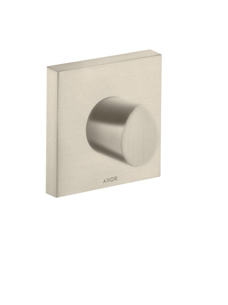 Bild von hansgrohe AXOR Starck Organic Abstellventil 120/120 Unterputz, 12771820, Farbe: Brushed Nickel