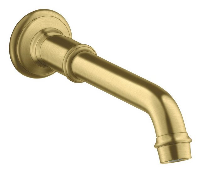 Bild von hansgrohe Wanneneinlauf Axor Montreux Ausladung 166-220mm, brushed brass