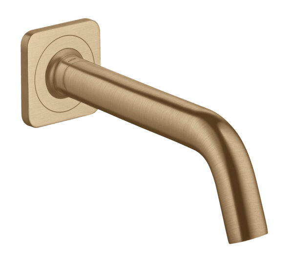 Bild von hansgrohe Axor Citterio M Wanneneinlauf DN20 Ausladung 182mm, Farbe: Brushed Bronze