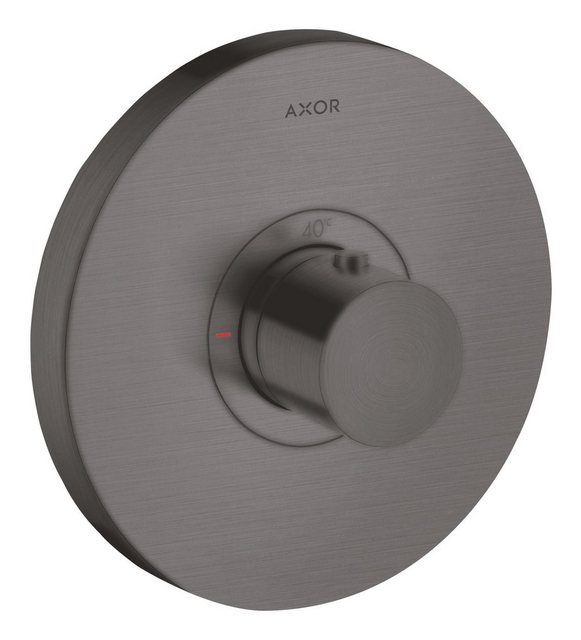 Bild von hansgrohe AXOR Starck ShowerSelect Thermostat Highflow round Unterputz, 36721340, Farbe: Brushed Black Chrome