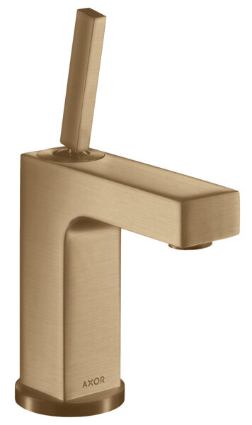 Bild von hansgrohe AXOR Citterio Einhebel Waschtischmischer ohne Ablaufgarnitur, 39018140, Farbe: Brushed Bronze