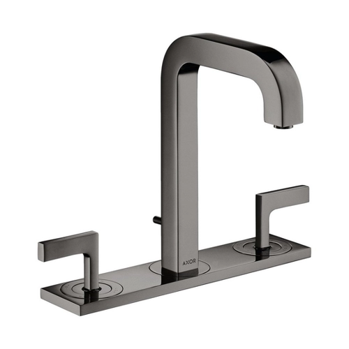 Bild von Hansgrohe 3-Loch Waschtischarmatur Axor Citterio - Polished Black Chrome