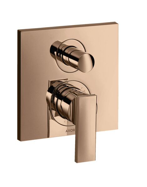 Bild von hansgrohe AXOR Citterio Einhebel Wannenmischer Unterputz, 39455300, Farbe: Polished Red Gold