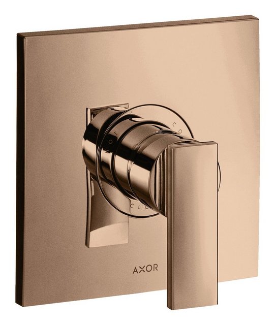 Bild von hansgrohe Axor Citterio Einhebel Brausenmischer Unterputz, Farbe: Polished Red Gold