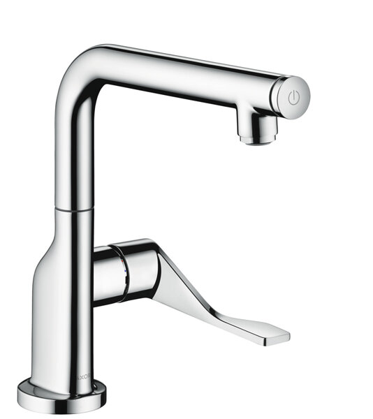 Bild von hansgrohe AXOR Citterio DN15 Einhebel-Küchenmischer Select 230 mit Schwenkauslauf, 39860820, Farbe: Brushed Nickel