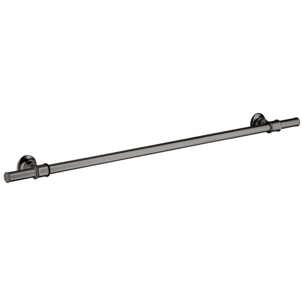 Bild von hansgrohe AXOR Montreux Badetuchhalter 800 mm, 42080330, Farbe: Polished Black Chrome