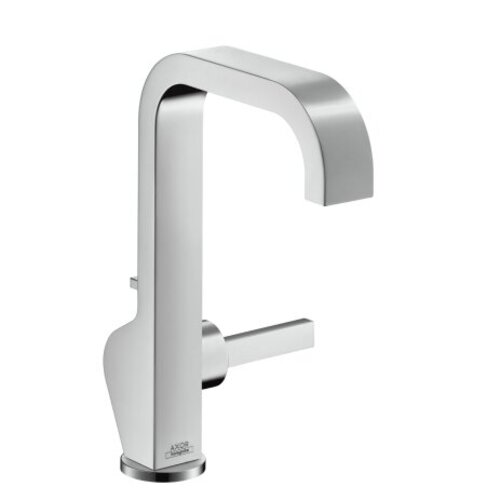 Bild von hansgrohe Axor Citterio Einhebel-Waschtischmischer 190, Zugstangen-Ablaufgarnitur, Ausladung 160mm, Farbe: Stainless Steel Optic