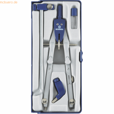 Bild von Ecobra Schnellverstell-Zirkel Blue Master, Zirkel, Silber